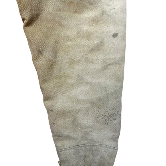 Vintage Carhartt Detroit Chore Jacket Size 44 – Blanket Lined, Distressed Workwe - Picture 7 of 12